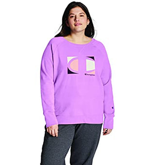 Champion Women's GF914, PAPER ORCHID, Plus Size Purple 2X