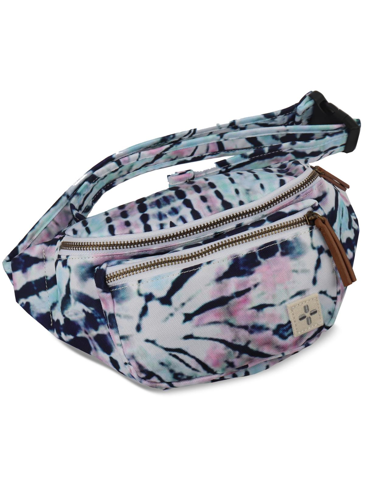 Sun + Stone Mens Tie-Dye Everyday Fanny Pack Muliti Color