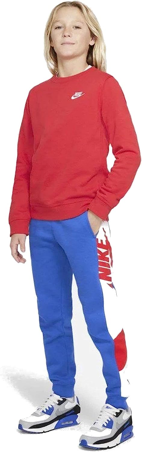 Nike Sportswear Big Boys' Core Amplify Activewear Pants Blue Size L