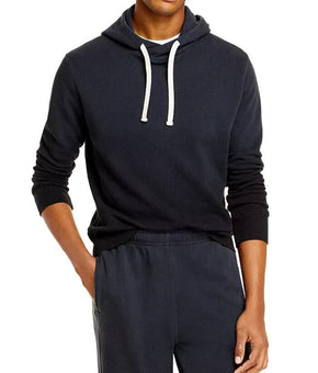 Monrow Mens Ombre Pullover Hoodie black Size S MSRP $153