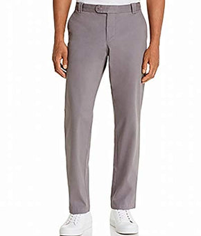 Designer Brand Mens Pants 36X30 Chinos Tailored Fit Stretch Gray 36