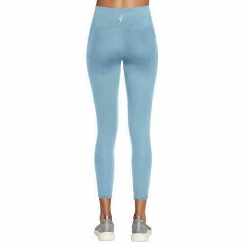 Skechers Womens 7/8 Gowalk Tight 4-Way Stretch blue Size XS