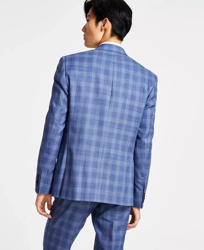 LAUREN RALPH LAUREN Men's UltraFlex Stretch Suit Jacket Blue Size 50L MSRP $450