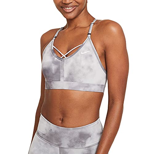 Nike Dri-FIT Indy Icon Clash Women's Light-Support Padded Strappy Sports Bra S