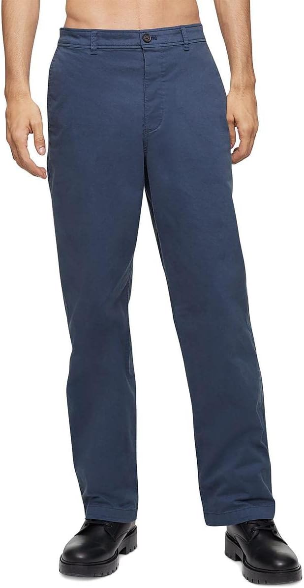Calvin Klein Men's Relaxed Fit Chino Pants (Ink Blue, Size 40W)