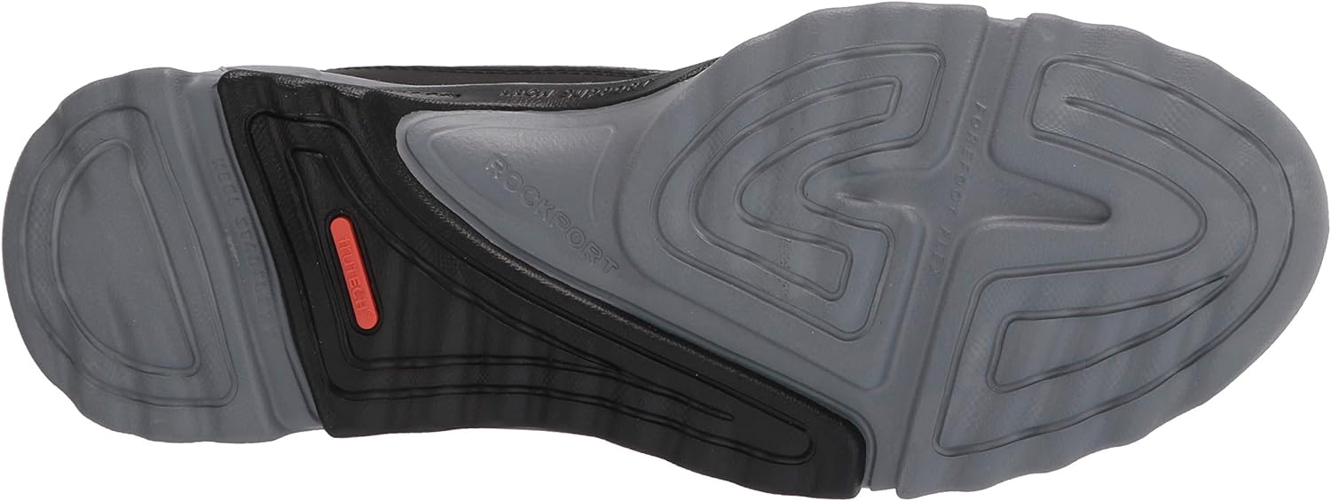 Rockport Men's Rocsports UBal Sneaker, Magnet MESH/LEA, Size 12