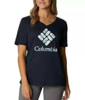 Columbia Bluebird Day T-Shirt Dark Blue Size XS MSRP $30