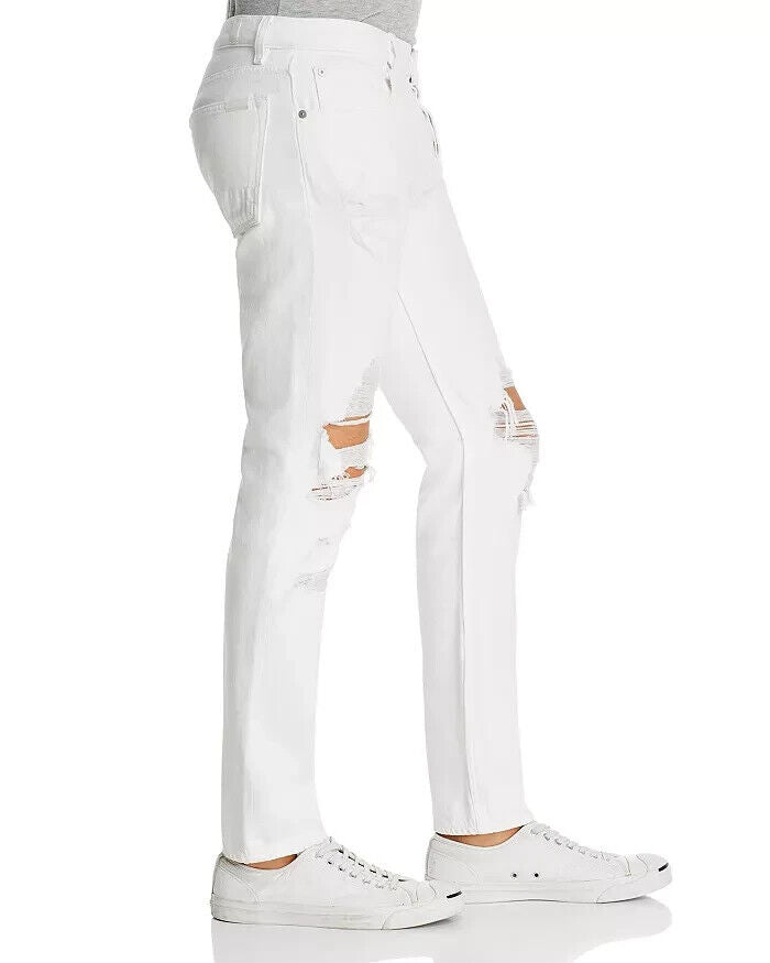 7 FOR ALL MANKIND Men's Paxtyn Skinny Fit Jeans White Size 31 MSRP $225