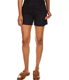 Michael Kors Stretch Twill Shorts Black Size 10 MSRP $74