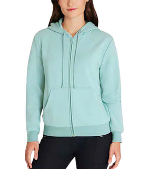 Eddie Bauer Womens super soft Full Zip Hoodie Ocean blue Size XXL