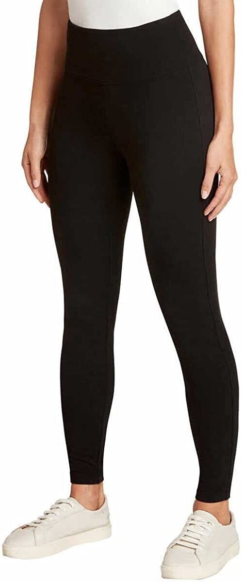 Max & Mia Women's Legging Pants (Black, Small)