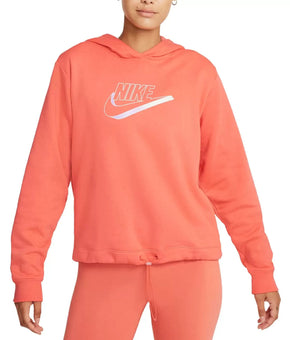 Nike Plus Size Sportswear Pullover Hoodie Orange 1X MSRP $55