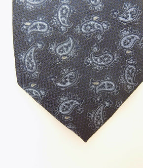 Bloomingdale's Mens Silk Professional Neck Tie Blue Navy MSRP $59
