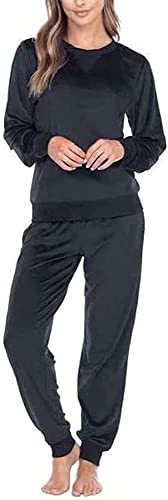 Honeydew Women 2 PC Super Soft Fleece Lounge PJ Set Size L