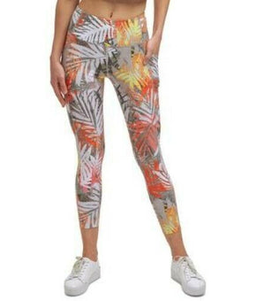 Calvin Klein Womens Performance High-Waist 7/8 Leggings gray Size XS MSRP $60