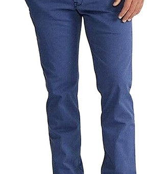 Polo Ralph Lauren Mens Stretch Straight Fit Chino Pants Federal Blue, 36W x 32L