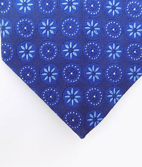 Hilditch & Key Classic Tie Navy tie Silk Made in England MSRP $135