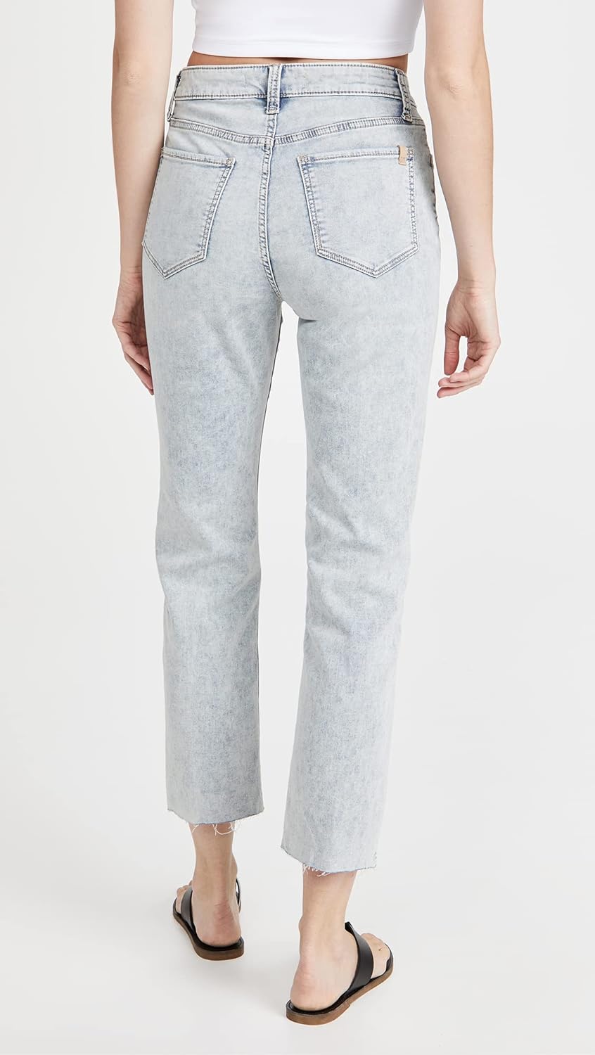 Joe's Jeans Women's The Scout French Terry Slim Boyfriend Jeans, Blue Size 32