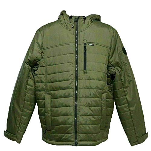 Gerry Men's Quilted Jacket ( Large Olive ) (L)