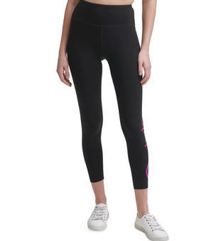 Calvin Klein High Waist Cropped Leggings Womens black Size M MSRP $60