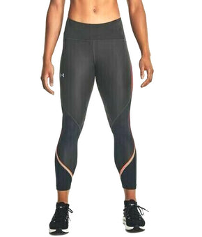 Under Armour Womens Fly Fast Mesh Panel Leggings Charcoal gray Size S MSRP $60