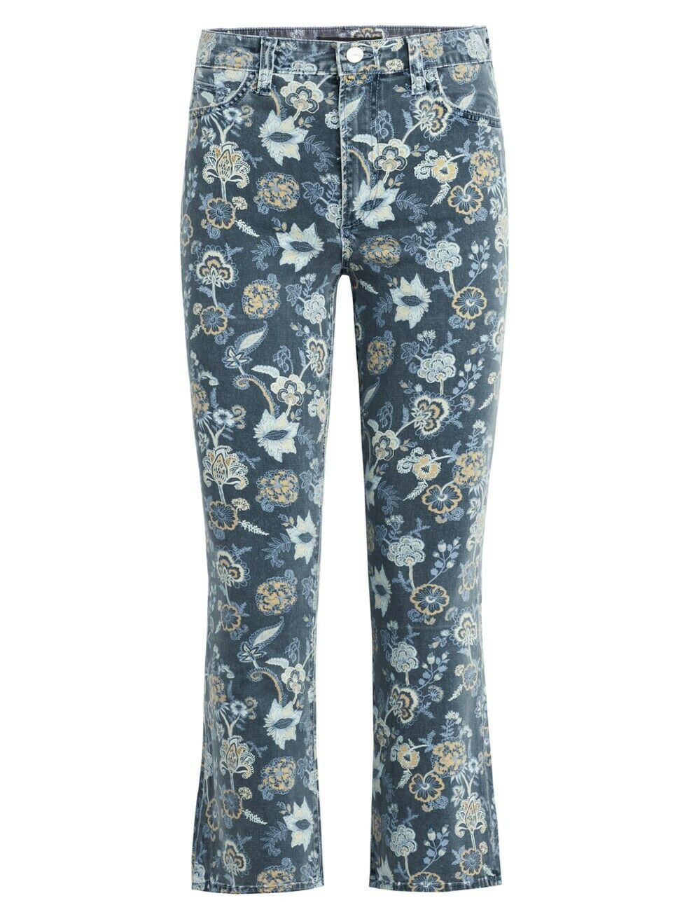 Joe's Jeans Callie High-RiseCropped Gray Blue Verona Print Size 27 MSRP $188