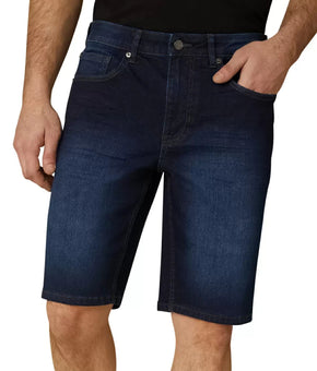 Dkny Men's Essential Regular-Fit Stretch Denim Shorts Blue Size 40 MSRP $60