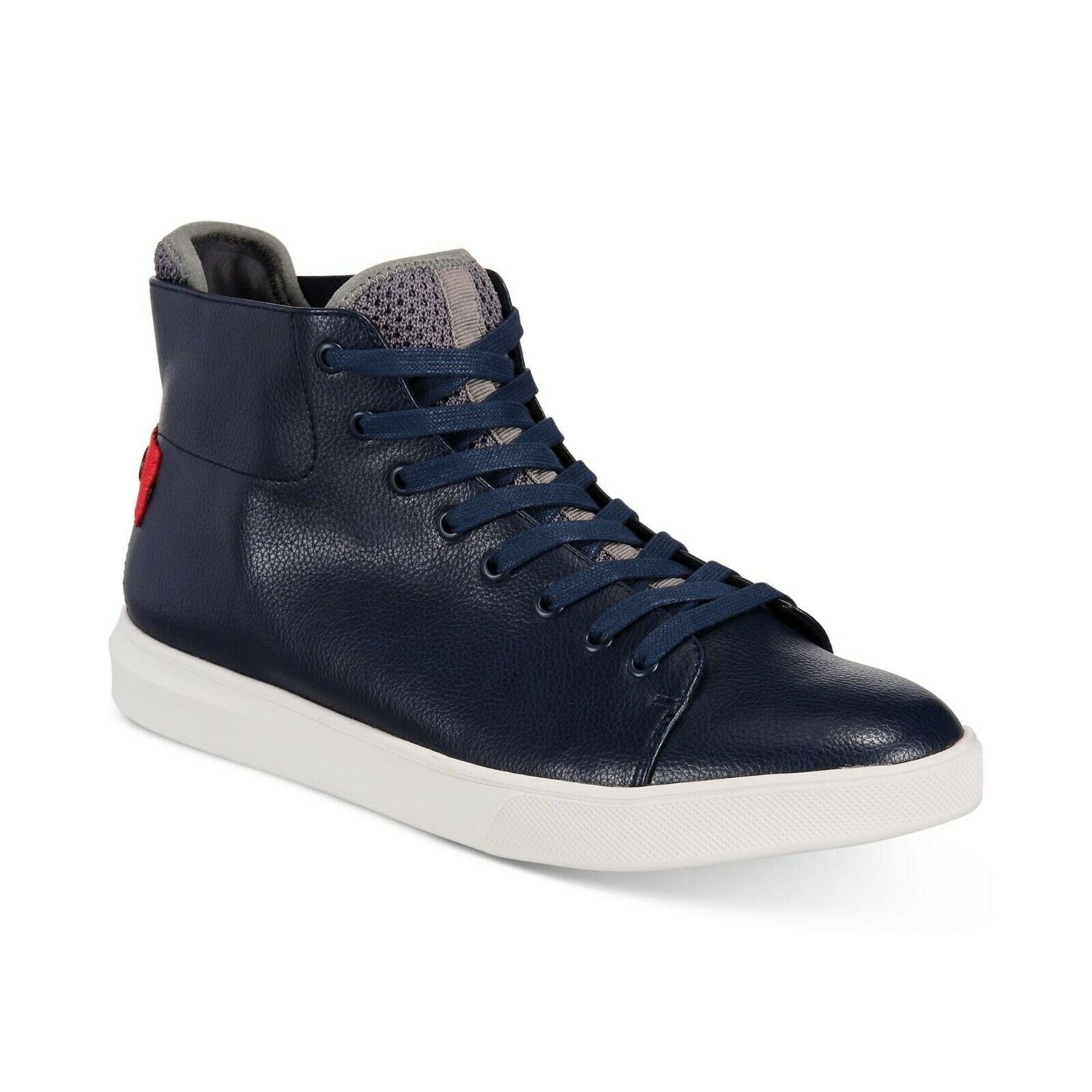 Kingside Men????s William High Top Sneakers Shoes Dark Navy Blue Size 11M