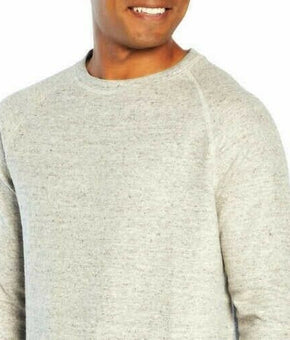 Banana Republic Men????s Soft Waffle Crew Sweater, Heather Grey Size XL