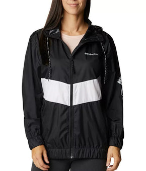 Columbia Sandy Sail Windbreaker Jacket Black, White Size XS MSRP $80