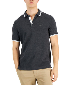 Michael Kors Men's Greenwich Polo Shirt Gray Size M MSRP $90