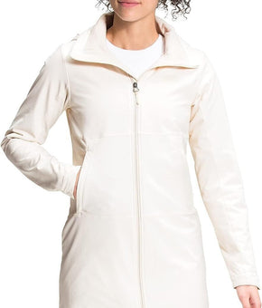 The North Face Shelbe Raschel Parka Length Hooded Jacket Ivory Size XS MSRP $189