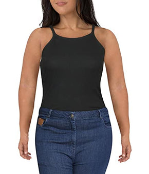 Danielle Bernstein Womens Shirt Thong Bodysuit Black Size XL