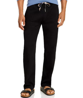 7 For All Mankind Mens Beachside Drawstring Twill Pants black Size 2XL MSRP $178