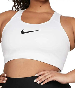 Nike Womens plus Swoosh Bra White Size 2X MSRP $30
