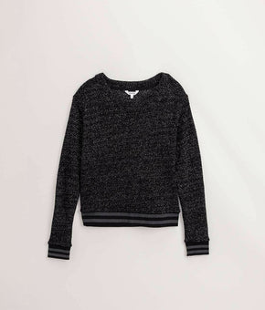 Splendid Womens Black Pullover Sweater Size M MSRP $118