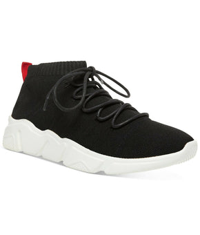 Steve Madden Men's Hytro Knit Lace-Up Sneaker Size 8M Black