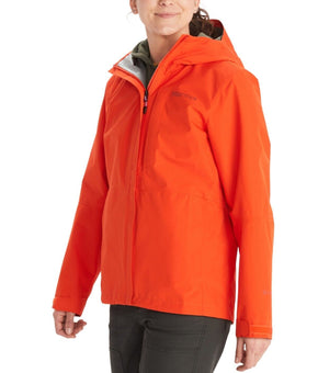 Marmot Women's Minimalist Hooded Jacket Orange Size L MSRP $199