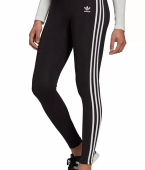 ADIDAS ORIGINALS Women's 3-Stripes Full Length Leggings Black Size L MSRP $40