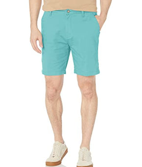 Nautica mens 8.5" Deck Shorts, Atlantis Green, Size 34 Regular US