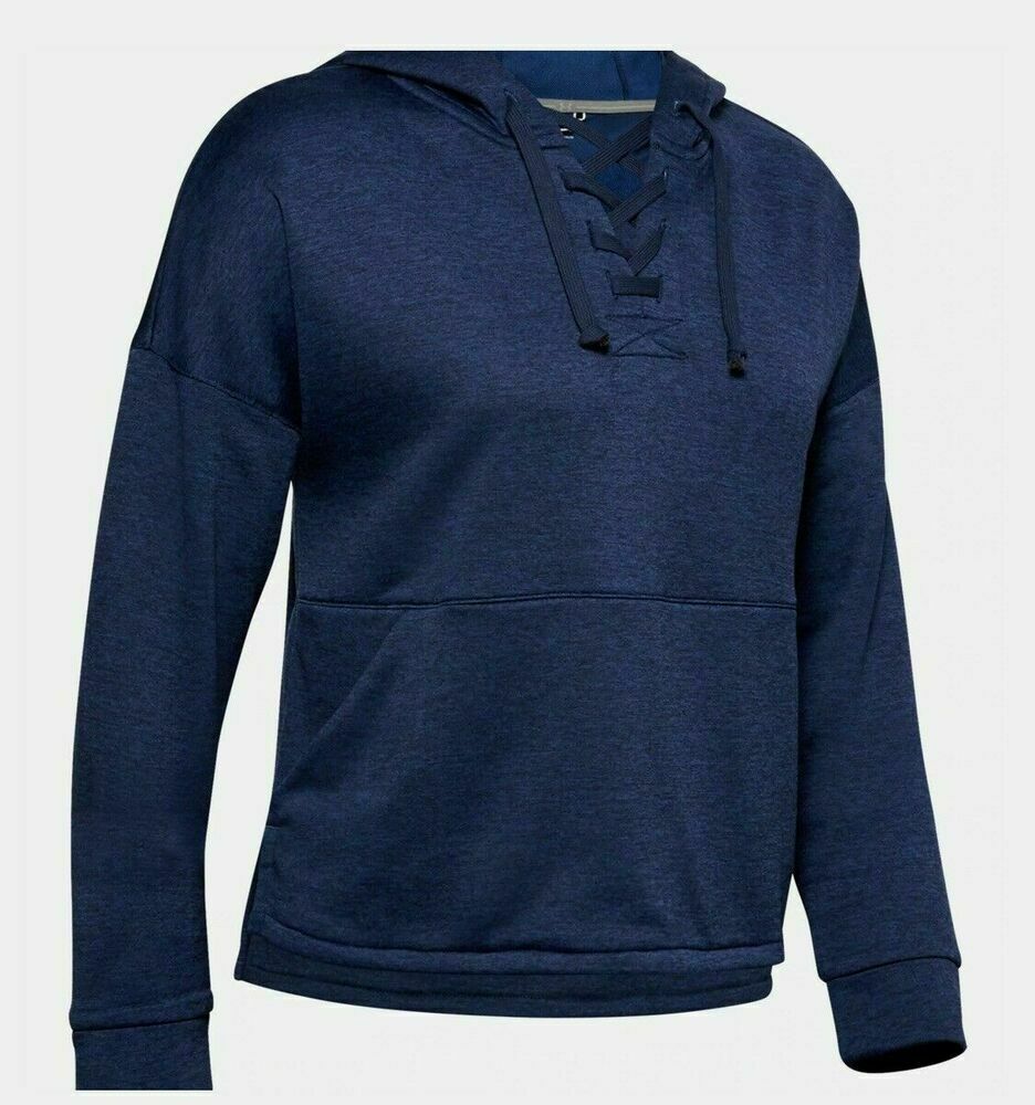 Under Armour Women's Cross Town Hoodie Navy Blue Size S MSRP $65