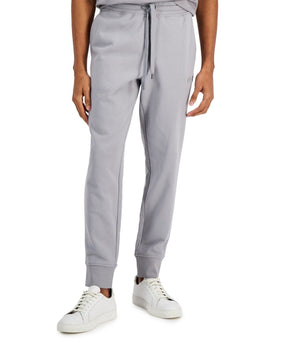 MICHAEL KORS Men's Essential Fleece Joggers Gray Size M MSRP $98