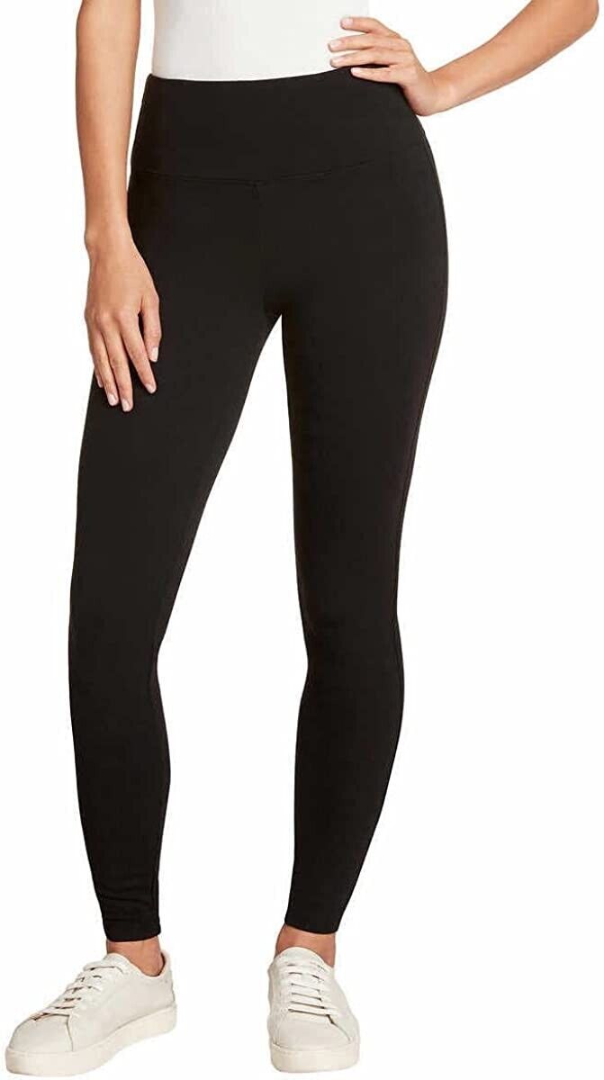 Max & Mia Women's Legging Pants (Black, Small)