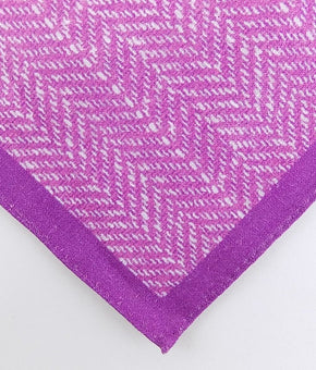 Ted baker mens handkerchief pocket square Purple 13"x13" MSRP $50