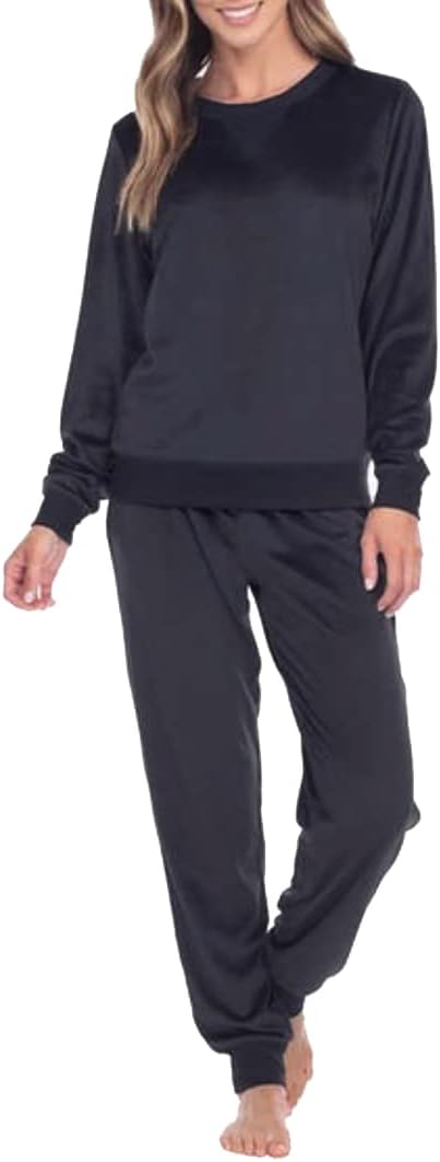 Honeydew Women 2 PC Super Soft Fleece Lounge PJ Set Size L