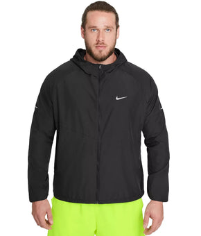 Nike Men's Miler Waterproof Hooded Jacket Black, Size XXL MSRP $90