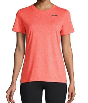 Nike Plus Size Dry Legend Training Top Size 1X Orange Red