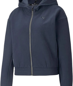 PUMA Plus Size Train Favorite Fleece Full Zip Spellbound Blue 3X