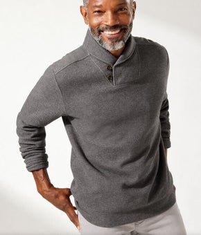 Tommy Bahama Men's Monserrat Shawl-Collar Sweater, Gray XXL MSRP $128