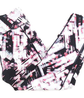 Calvin Klein Print High-Waist 7/8 Length Leggings womens black Size XS MSRP $60